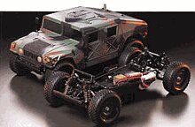 Hummer M 1025 Tamiya 1/12 Modell loift wie Schmitz Katze